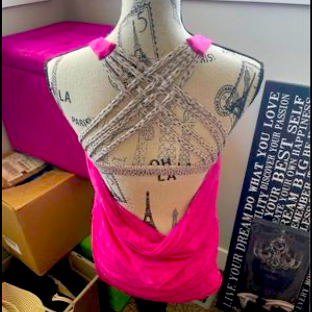 Pink Lululemon Tank size 8